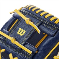 Wilson A200 EZ Catch Bananas 10in Baseball Glove, Navy/Blue