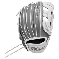 Wilson A1000 IF12 12in Fastpitch Glove, Grey/White