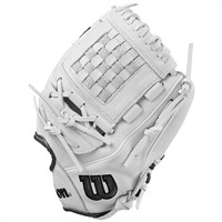 Wilson A1000 P12 12in Fastpitch Glove, Grey/White