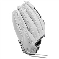 Wilson A1000 P12 12in Fastpitch Glove, Grey/White