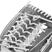 Wilson A1000 T125 12.5in Fastpitch Glove, White/Grey