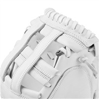 Wilson A1000 CM33 33in Fastpitch Catcher's Glove, White/Black