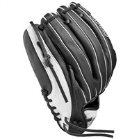 Wilson A700 12in Fastpitch Glove, Black/White