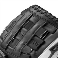 Wilson A700 12in Fastpitch Glove, Black/White