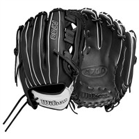 Wilson A700 12in Fastpitch Glove, Black/White