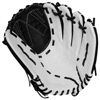 Wilson A700 12.5in Fastpitch Glove, Black/White
