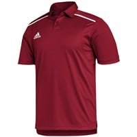 adidas Men's Team Issue Baseball Polo, Red