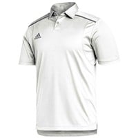 adidas Men's Team Issue Baseball Polo, White