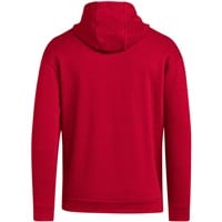 adidas Men's Fleece Baseball Hoodie, Red