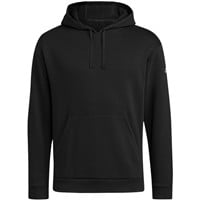 adidas Men's Fleece Baseball Hoodie, Black