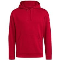 adidas Men's Fleece Baseball Hoodie, Red