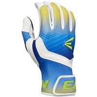 Easton Adult Walkoff Ethos Limited Edition Neptune Breeze Batting Gloves, Blue/Yellow