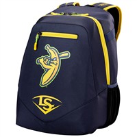 Louisville Slugger Savannah Bananas Powerized Backpack, Navy/Yellow