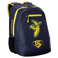 Louisville Slugger Savannah Bananas Powerized Backpack, Navy/Yellow