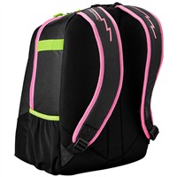 Louisville Slugger Party Animals Powerized Backpack, Black/Pink