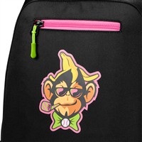 Louisville Slugger Party Animals Powerized Backpack, Black/Pink