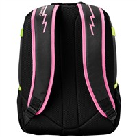 Louisville Slugger Party Animals Powerized Backpack, Black/Pink
