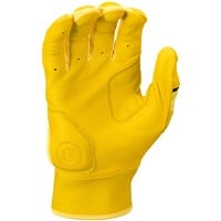 Rawlings Adult Workhorse Batting Gloves, Yellow/Black
