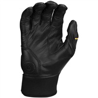 Rawlings Youth Workhorse Batting Gloves, Black/Gold