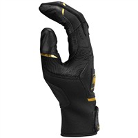 Rawlings Youth Workhorse Batting Gloves, Black/Gold