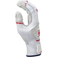 Rawlings Youth Workhorse Batting Gloves, Red/White/Blue