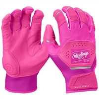 Rawlings Youth Workhorse Batting Gloves, Pink