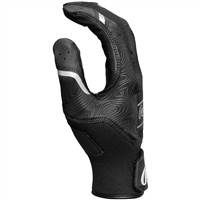 Rawlings Adult Clout Batting Gloves, Black/Black