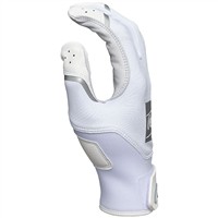 Rawlings Youth Clout Batting Gloves, White/White