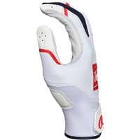 Rawlings T-Ball Clout Batting Gloves, Red/White/Blue