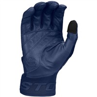 Easton Adult Walkoff Ethos Batting Gloves, Navy/Navy