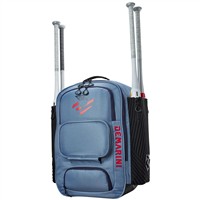 DeMarini Spectre V2 Backpack, Navy/Scarlet