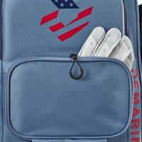 DeMarini Spectre V2 Backpack, Navy/Scarlet