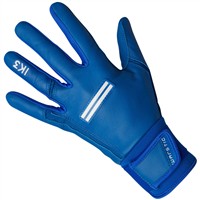 Warstic Adult IK3 Pro Long Cuff Batting Gloves, Blue