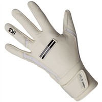 Warstic Adult IK3 Pro Long Cuff Batting Gloves, Cream