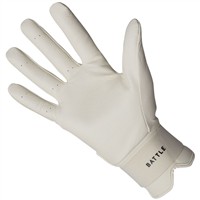 Warstic Adult IK3 Pro Long Cuff Batting Gloves, Cream