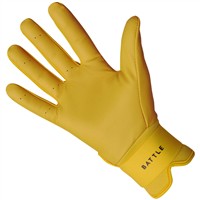 Warstic Adult IK3 Pro Long Cuff Batting Gloves, Gold