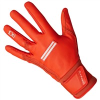 Warstic Adult IK3 Pro Long Cuff Batting Gloves, Orange