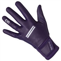 Warstic Adult IK3 Pro Long Cuff Batting Gloves, Purple