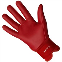 Warstic Adult IK3 Pro Long Cuff Batting Gloves, Red