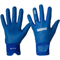 Warstic Adult IK3 Pro Long Cuff Batting Gloves, Blue