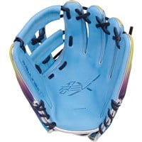Rawlings REV1X FL12 Collection 11.75in Baseball Glove, Light Blue