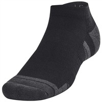 Under Armour Performance Tech 6pk Low Socks, Black/Grey