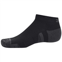Under Armour Performance Tech 6pk Low Socks, Black/Grey
