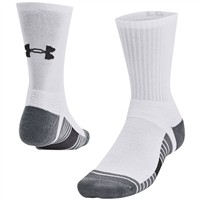 Under Armour Team Crew Socks, White