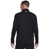 Under Armour Men's Team Tech Long Sleeve 1/4 Zip Jacket, Black
