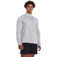 Under Armour Men's Team Tech Long Sleeve 1/4 Zip Jacket, Light Grey