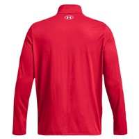 Under Armour Men's Team Tech Long Sleeve 1/4 Zip Jacket, Red
