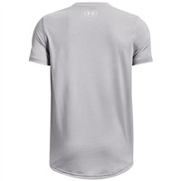 Under Armour Youth Team Tech T-Shirt, Light Grey