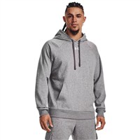 Under Armour Men's Rival Fleece Hoodie, Grey