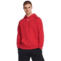 Under Armour Men's Rival Fleece Hoodie, Red